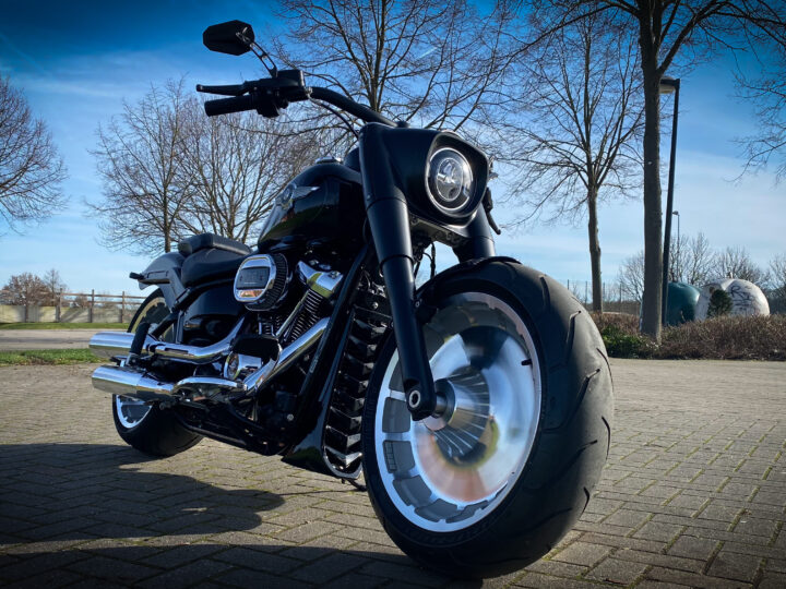 Fat Boy M8 Umbau Front